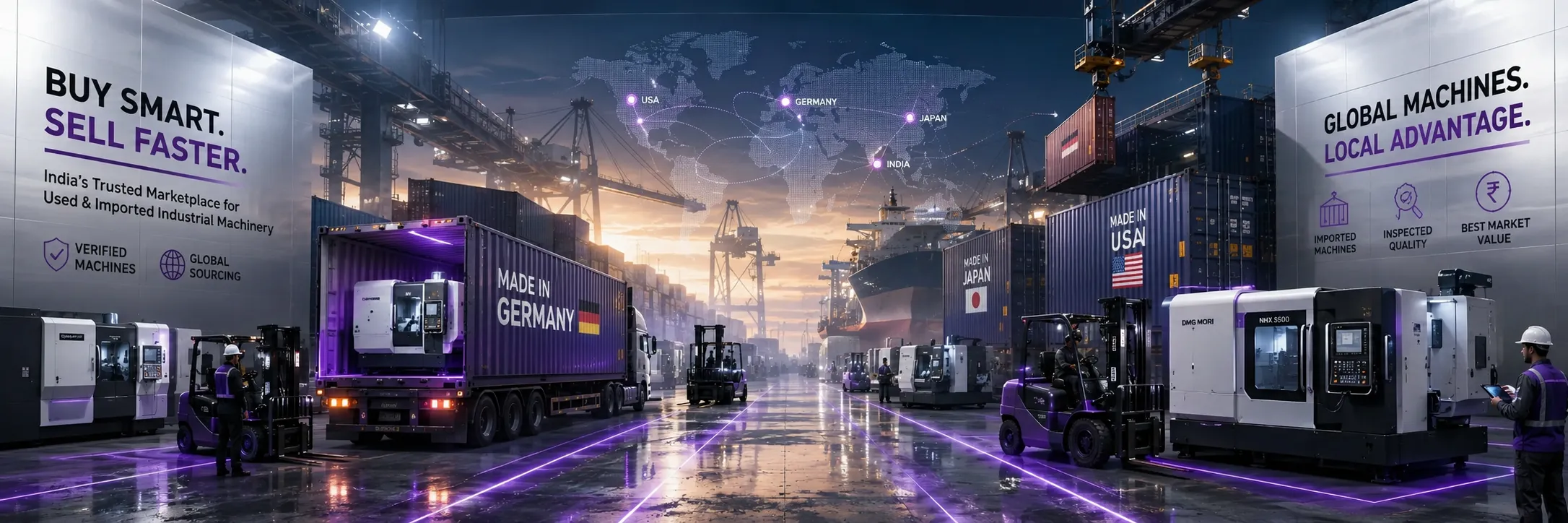 VERIFIED MACHINES GLOBAL SOURCING
